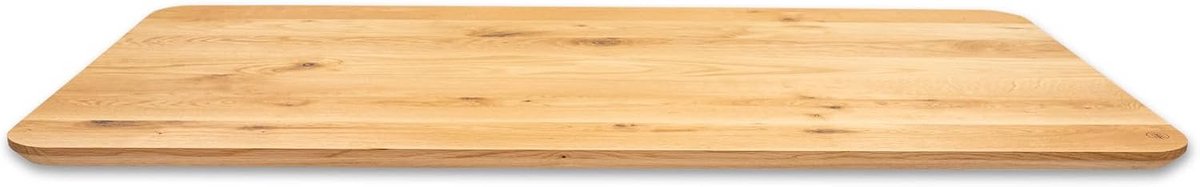Massief Houten Bureaublad Wilde Eiken - Modern en Duurzaam (120 x 60 cm)