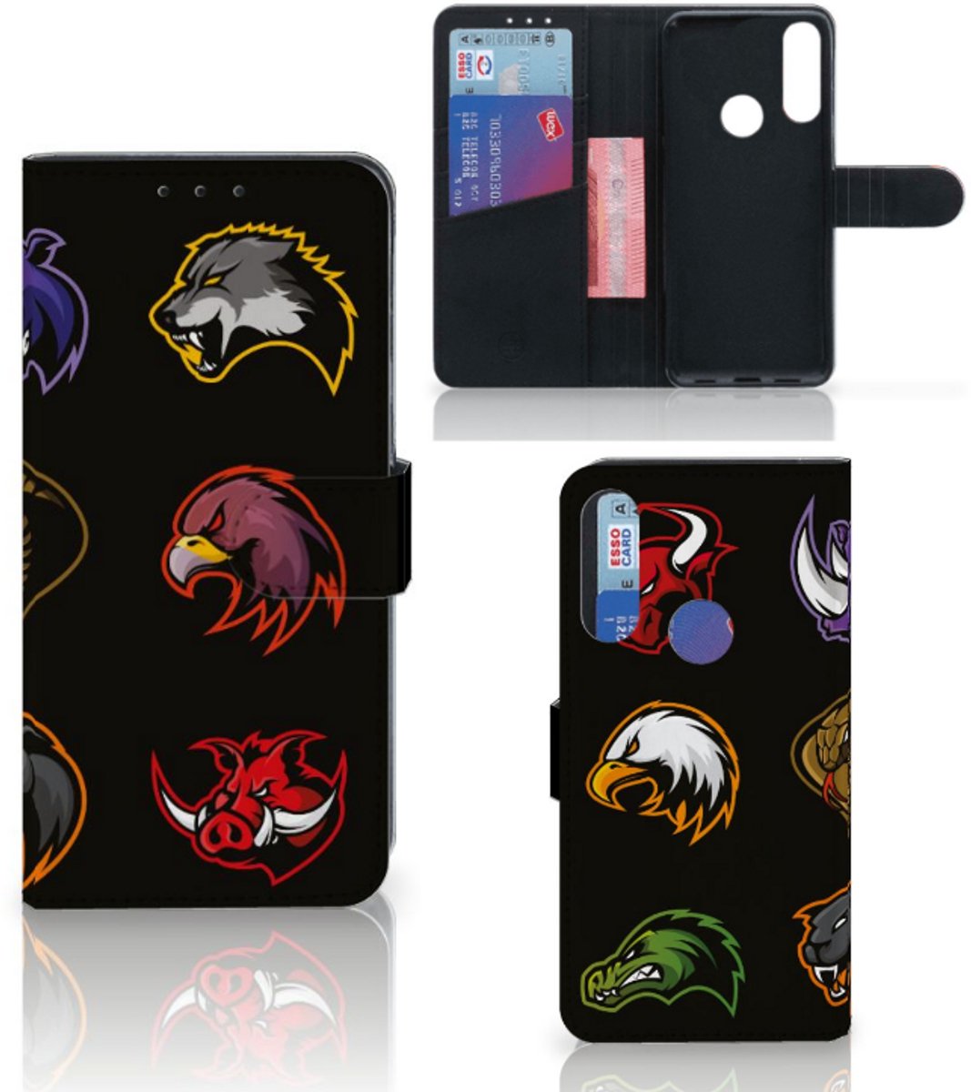 Alcatel 1S 2020 Leuk Hoesje Cartoon