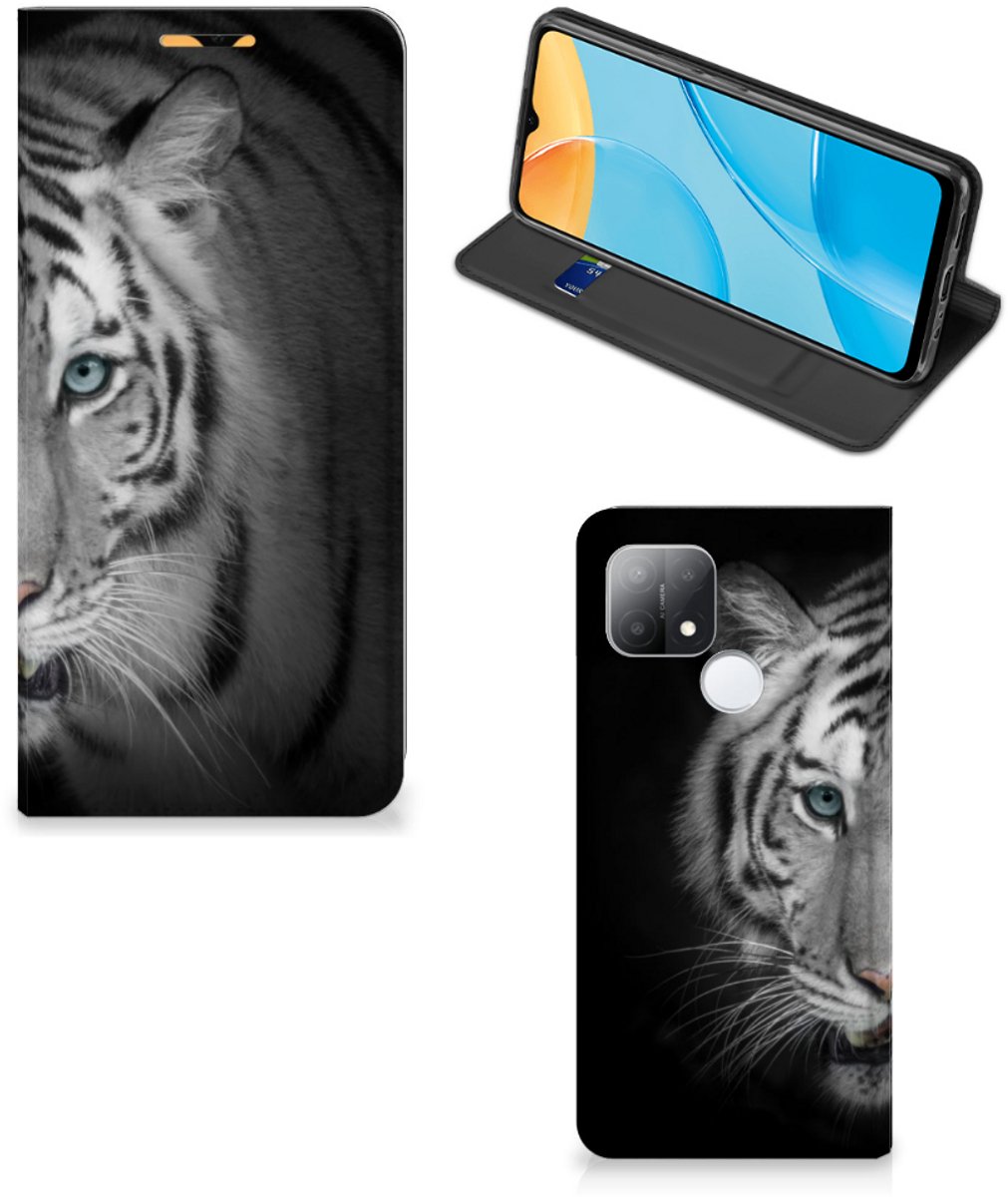 OPPO A15 Hoesje maken Tijger