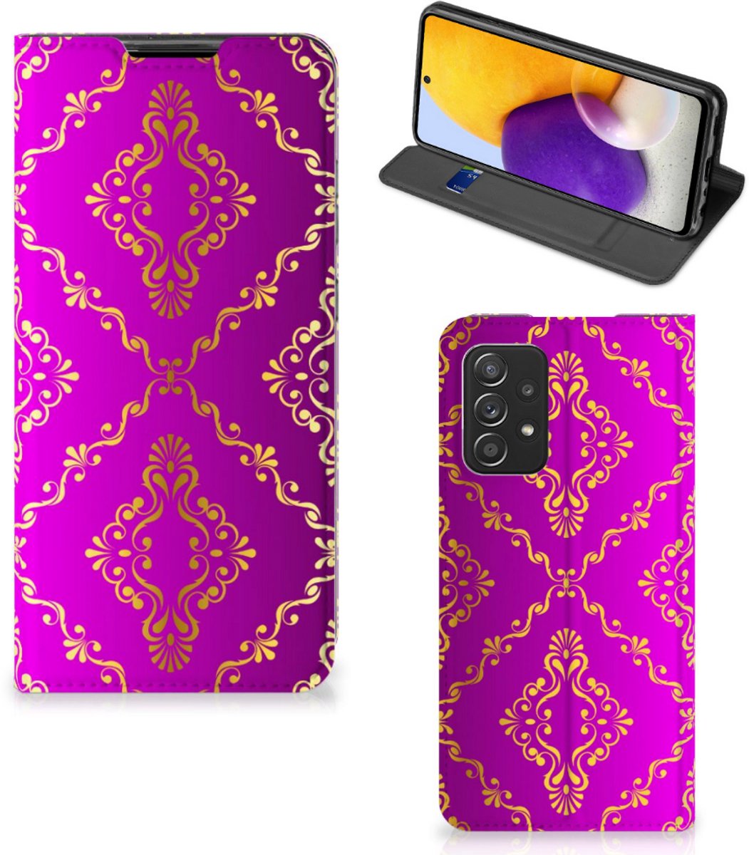 Telefoon Hoesje Samsung Galaxy A72 (5G/4G) Barok Roze