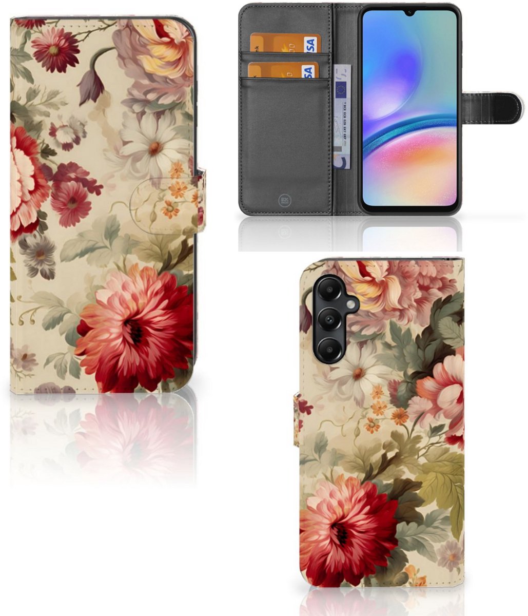 Hoesje voor Samsung Galaxy A05s Bloemen