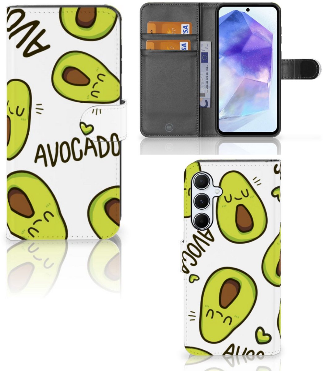 Samsung Galaxy A55 Leuk Hoesje Avocado Singing