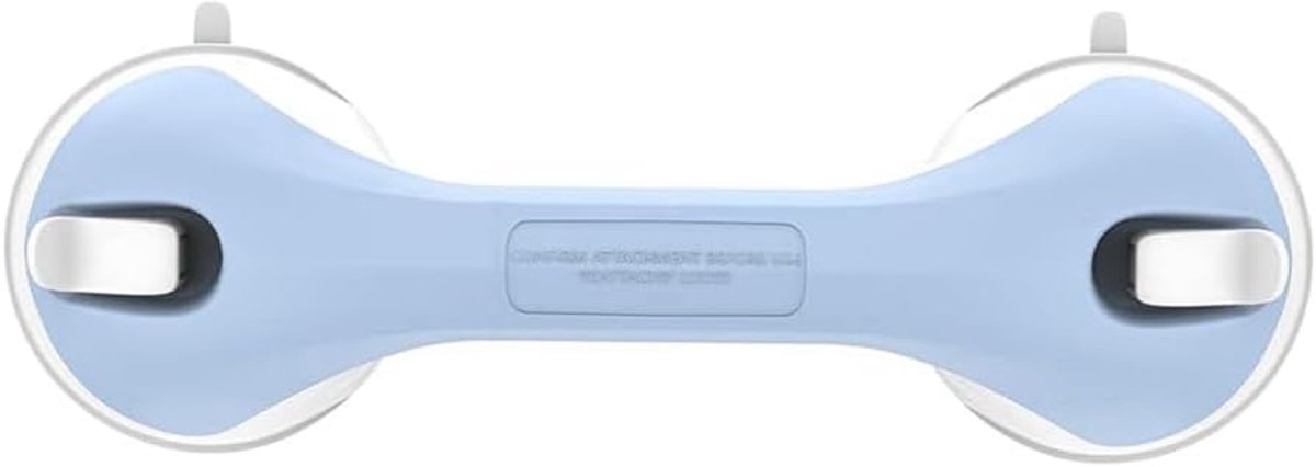 Douchebeugel - Badgreep - Veiligheid in Bad - Zonder Boren - 32 cm Lengte - Grijs