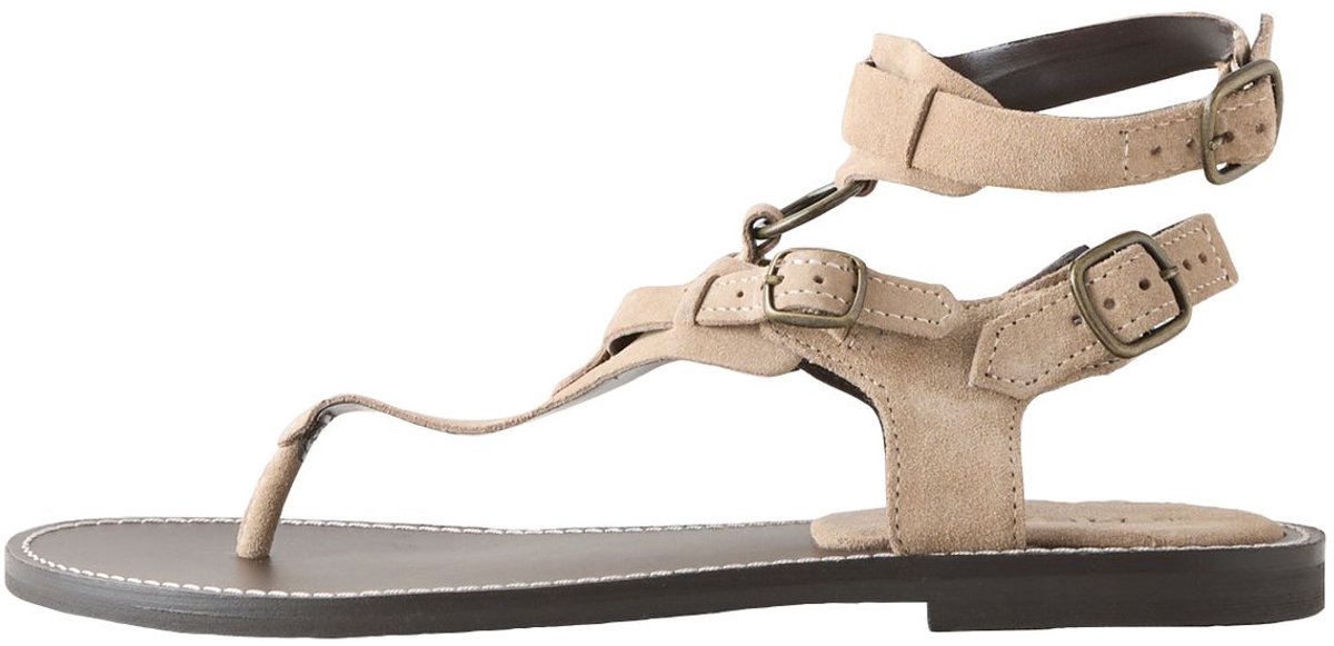 Next - Dames - Gladiatorteensandalen - Naturel