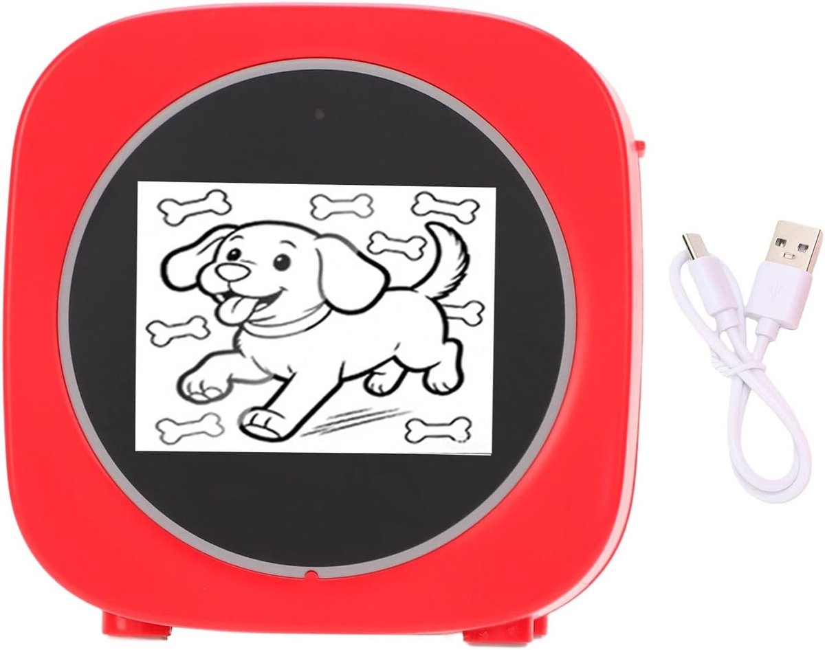 AI Sticker Printer - Draagbare Printer - Kantoor Notities - WiFi Connectie - 12 x 10 x 10 cm