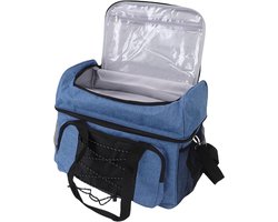 Bowlingbal Tas - Sporttas Opbergtas - Bowling Competitie - Gewatteerde Bescherming - Voor 2 Ballen - Zwart