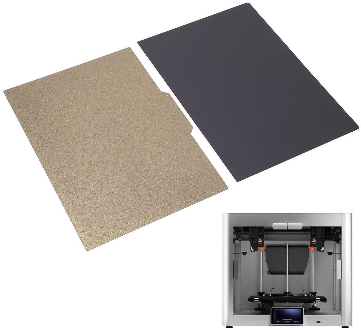 Flexibel Bouwplatform - PEI Printbed - 3D Printen - Dubbelzijdig PEI Oppervlak - 330x225mm