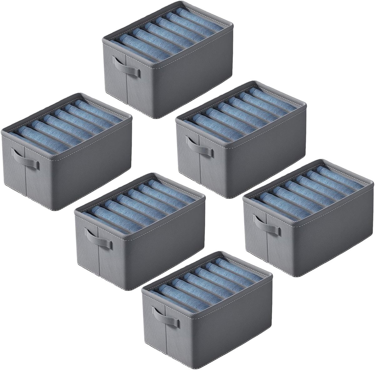 Kleding Organizer Set - Laden Indeler - Kleding Opbergen - 6 Delig Systeem