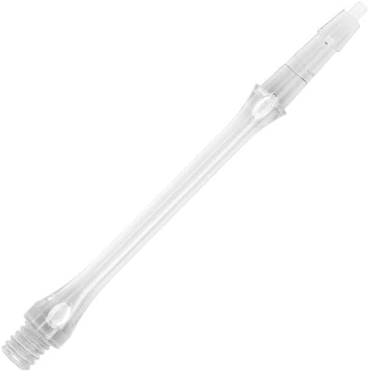 Dart Shafts - Midi Shafts - Dart Spel - Klik Systeem - Slim - Transparant