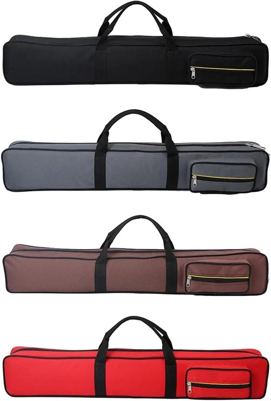 Biljart Keu Tas - Keuhouder Beschermer - Biljart Spelen - Compacte Draagtas - 83x14x7 cm - Blauw — afbeelding 4