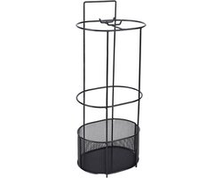 Metalen Paraplubak - Vrijstaande Houder - Entree Organiseren - Hol Gaas Drainage - 50 x 22 x 17 cm