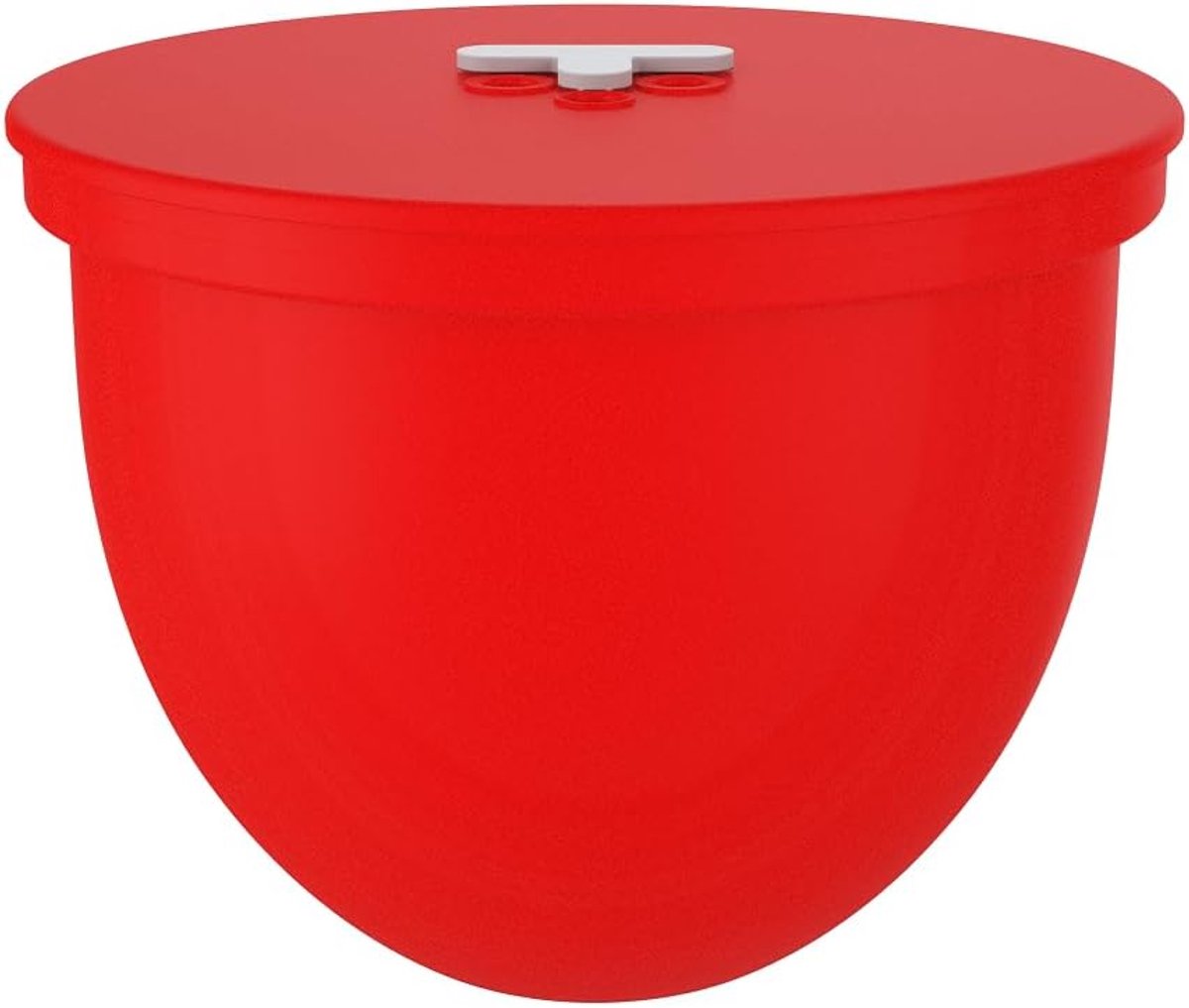 Siliconen Komvoeringen - Mixer Accessoires - Bakken en Mengen - Antiaanbaklaag - 5 Qt Modellen - Rood
