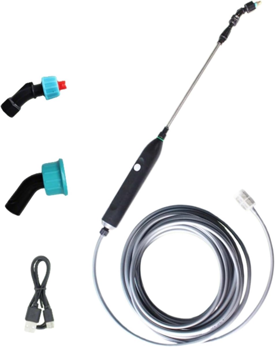 Elektrische Sproeier - Tuinsproeier - Planten Water Geven - Telescopische Steel - Verstelbaar - Veelkleurig