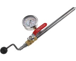 Autobandenpomp - Luchtpomp Banden - Zware Voertuigen - Geïntegreerde Drukmeter - 38 x 11.8 x 6.7 cm - Multi