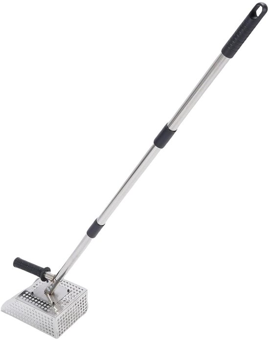 Metalen Detector Zandschep - Strand Schep - Schatten Zoeken - Roestvrij Staal - 45 cm - Zilver — afbeelding 5