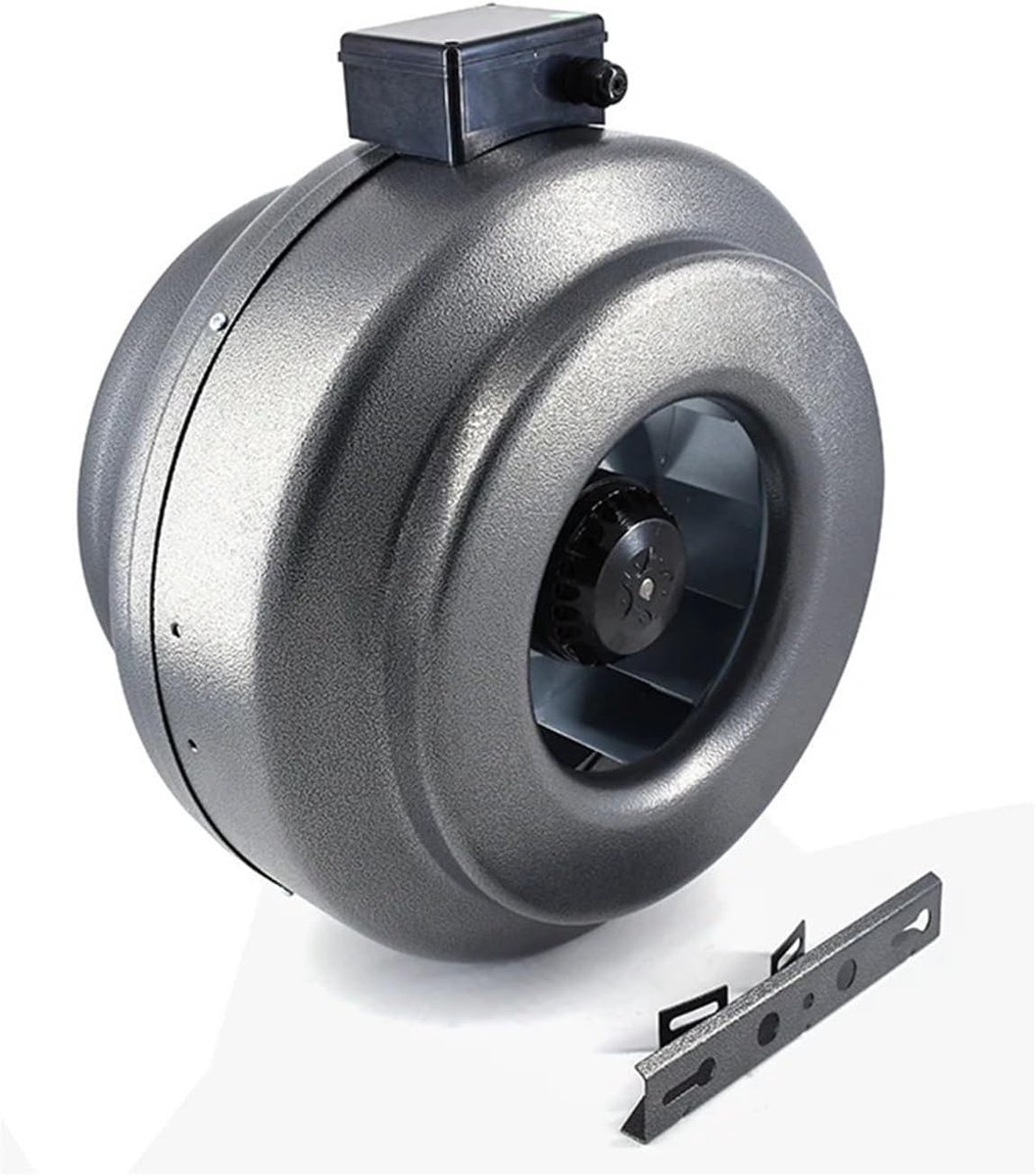 Buisventilator - Inline Ventilator - Luchtcirculatie - Achterwaarts Gebogen - 6 8 10 12 in
