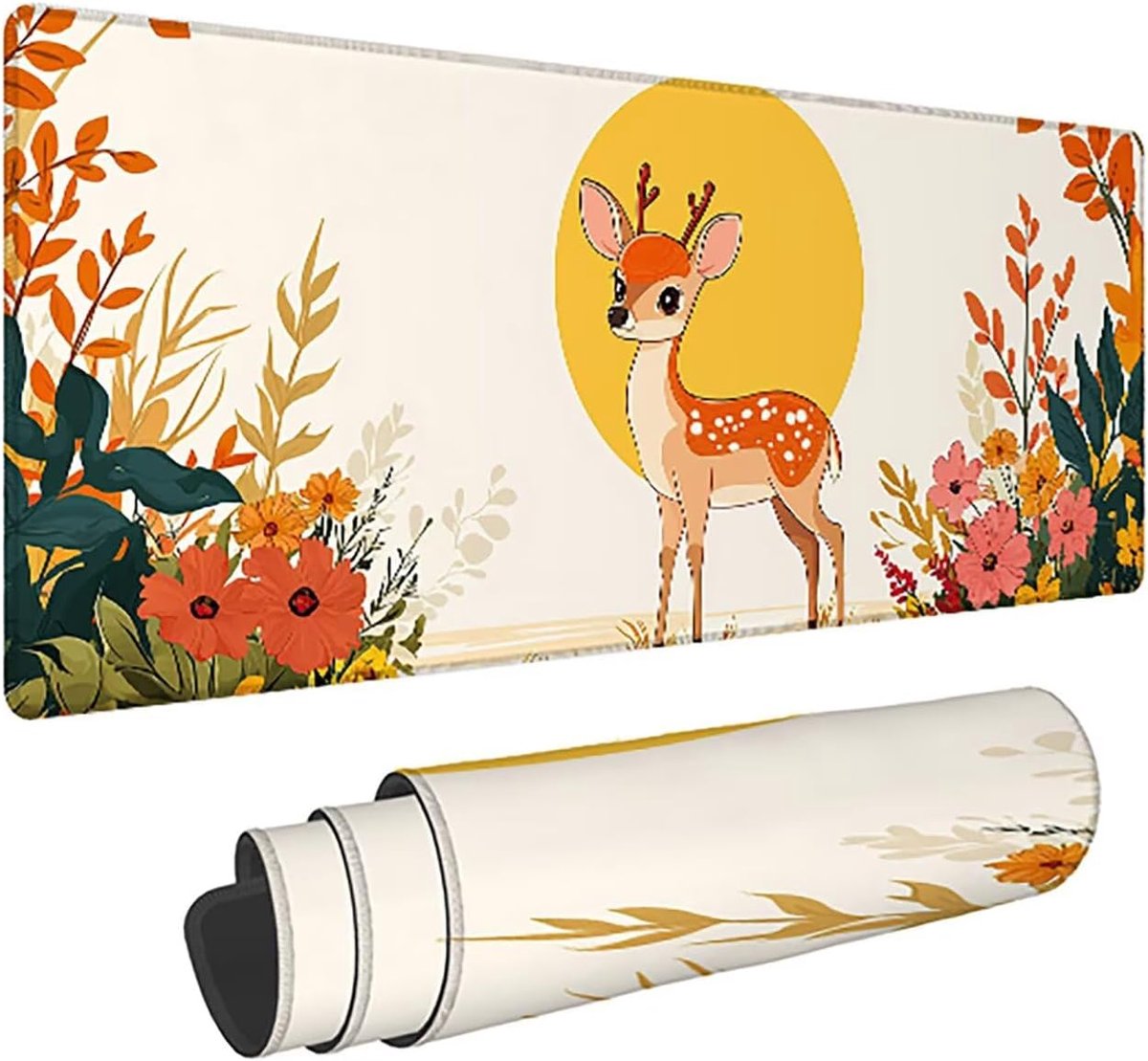 Bureauonderlegger XXL - Gaming muismat - Kantoor en thuis - Antislip en wasbaar - 140x60cm