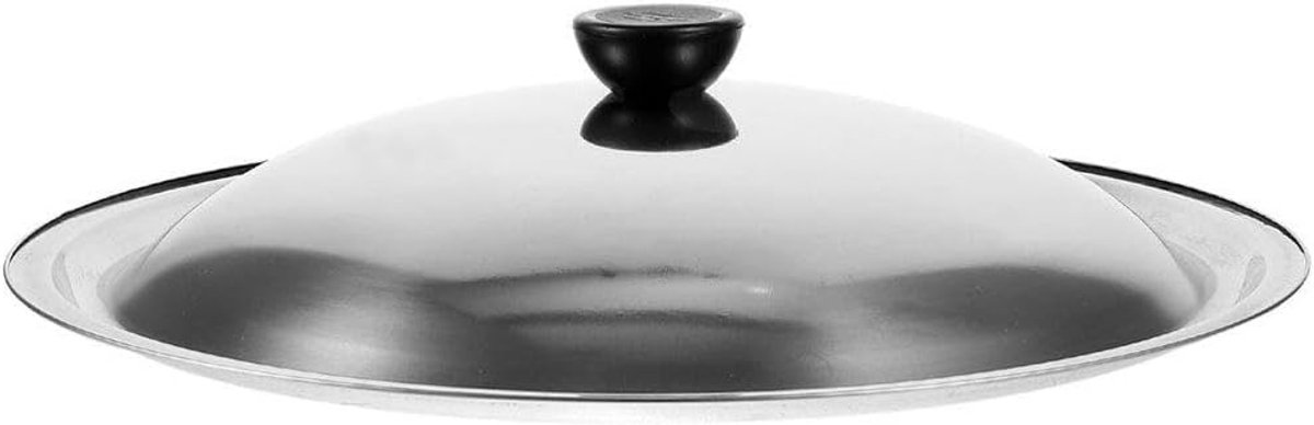 Universeel Deksel - Pannen Deksel - Koken - Verdikt Roestvrij Staal - 32cm - Zilver