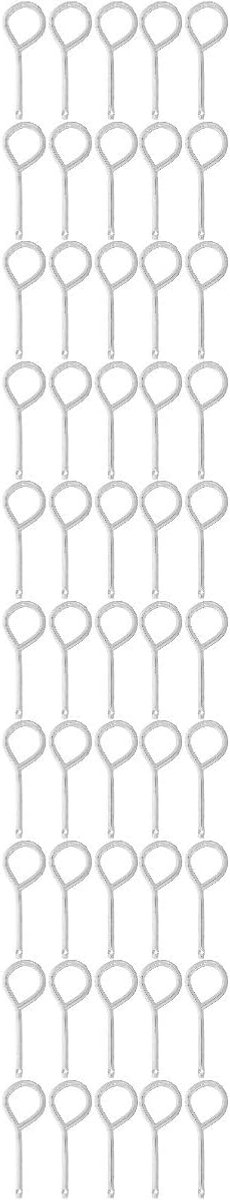 Vervangende Veiligheidspins - Brandblusser Pins - Voorkomt Activeren - Duurzaam Ijzer Materiaal - 5.3 x 2 x 1.5 cm - Zilver
