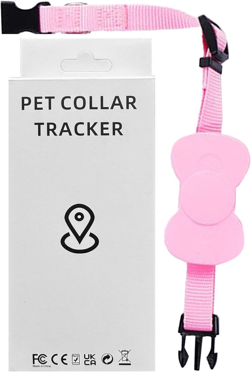Huisdier Tracker - Dierenlokalisatie Zoeker - Anti Verlies - Nauwkeurige Elektronische Zoeker - 15 x 3 x 2.5 cm