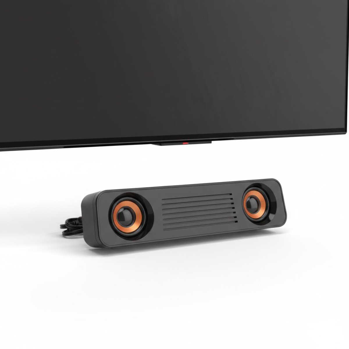 NBAP® Soundbar Pc - Bekabelde en Draadloze Pc -Luidspreker - USB Mini Speaker - Zwart
