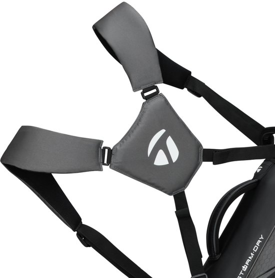 TaylorMade StormDry Waterproof Standbag 2026 - Grijs Zwart — afbeelding 4