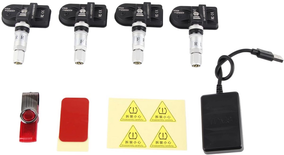 Draadloos TPMS Systeem met Interne Sensoren voor Android Navigatie