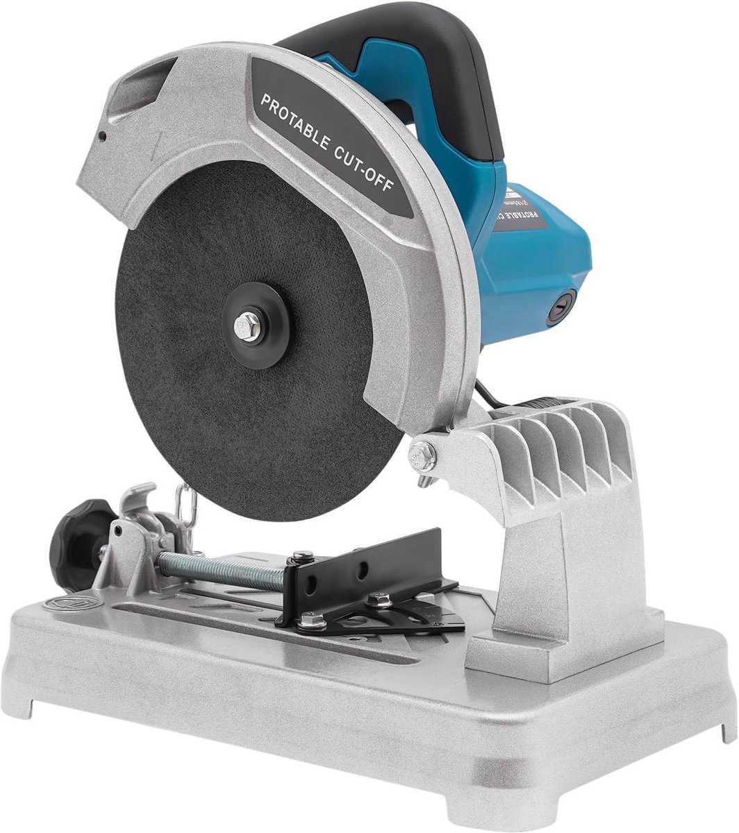Compacte Verstekzaag Elektrisch 220V Instelbaar 0-45 Graden voor Hout en Metaal
