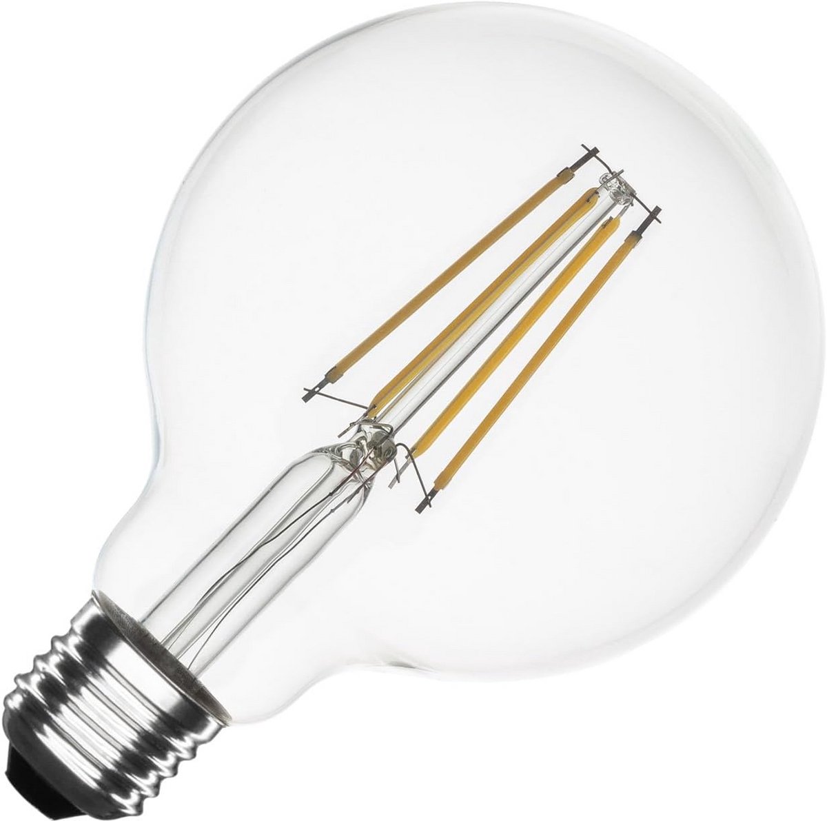Gloeilamp LED Filament E27 8W G95 Neutraal Wit 1055lm Geen Knippering