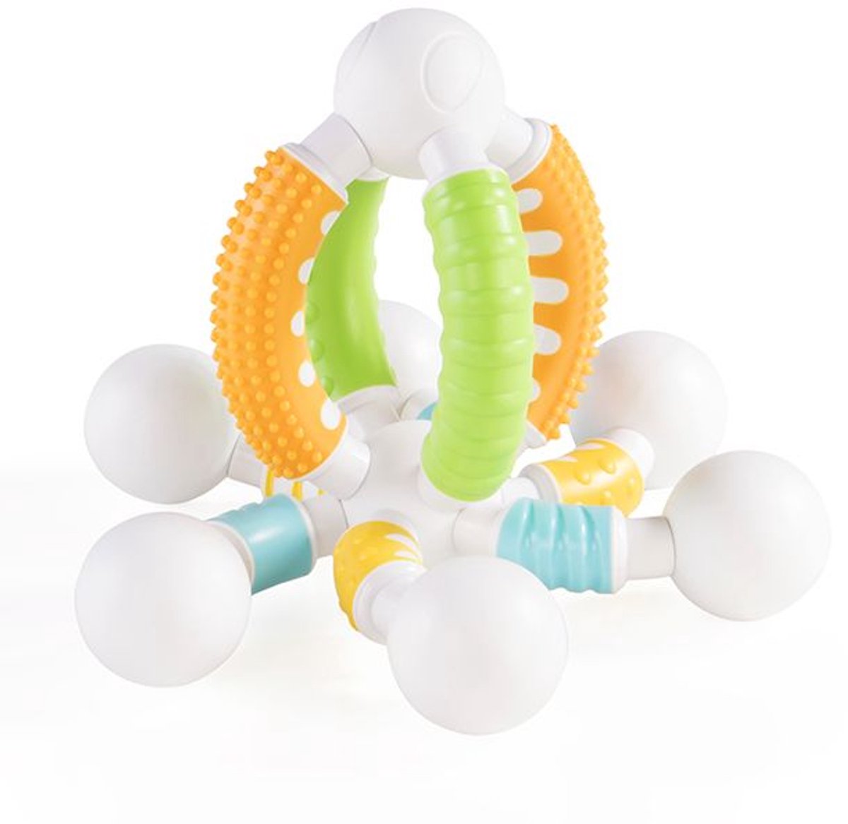 Guidecraft magnetisch speelgoed Grippies Curves - educatief constructiespeelgoed.