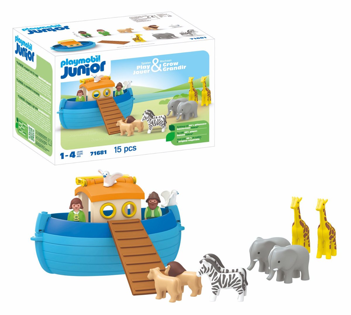 PlayMobil 71681 Junior Meeneem Ark van Noach