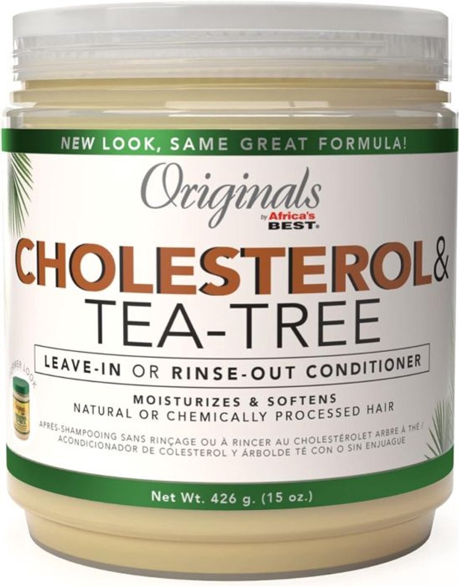 Africas Best Organics Cholesterol Tea-Tree Oil Dual 426 gr