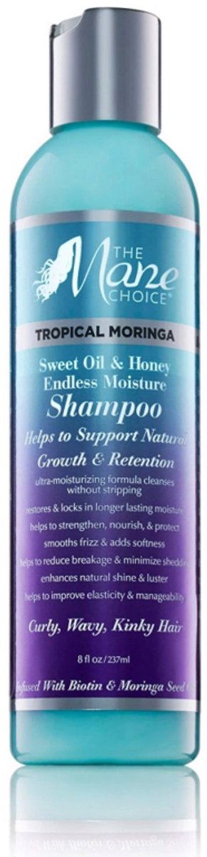 The Mane Choice Tropical Moringa Sweet Oil & Honey Endless Moisture Shampoo 236ml
