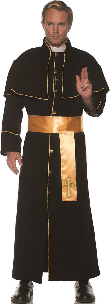 Priester Kostuum voor Volwassenen, One Size
