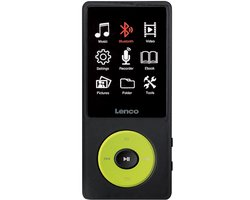 Lenco Xemio-860GN - MP3/MP4 speler met Bluetooth en 8GB intern geheugen - Groen