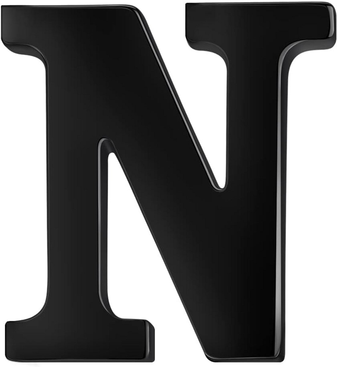 Roestvrijstalen Broche met Alfabet Letter voor Halsketting of Kleding