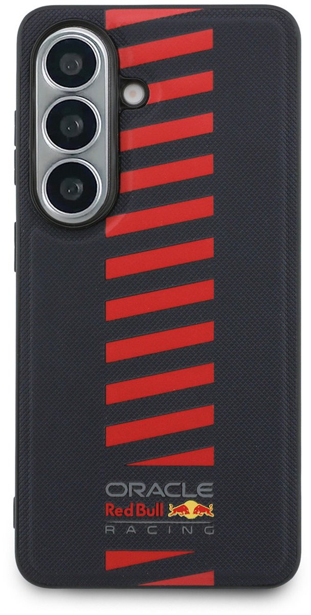 Red Bull Racing Back cover Galaxy S26 - Magsafe - Meshed PU Leather - Navy van Merkloos — afbeelding 4