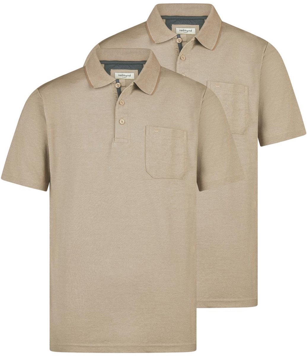 Redmond Heren poloshirt 2 pack Basic