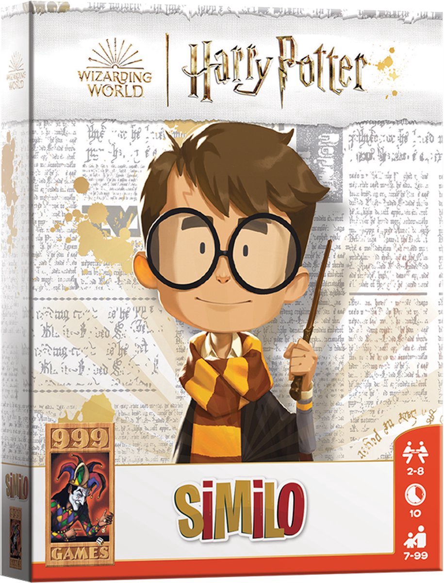 999 Games - Similo: Harry Potter - Kaartspel - Coöperatief kaartspel - Klein cadeautje — afbeelding 8