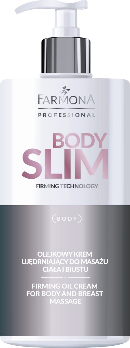 Farmona Body Slim - Verstevigende oliecrème voor lichaams- en borstmassage - 500ml