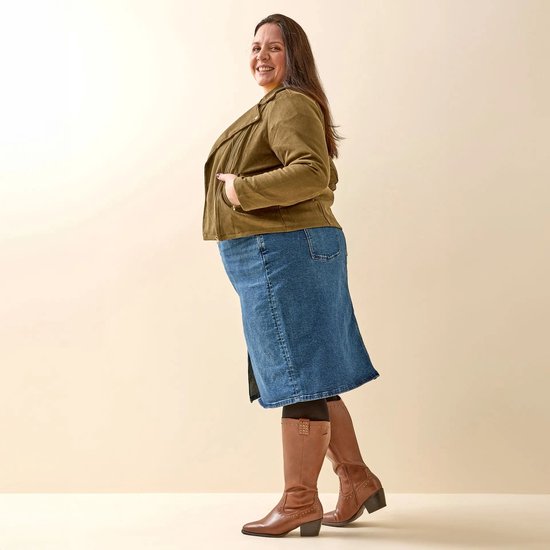 Laarzen met wijde schacht, maat 3XL - model Thelma