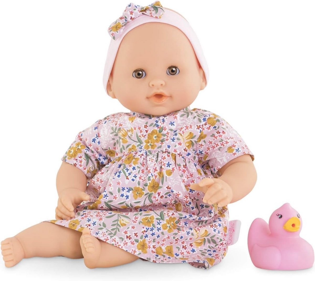 Eerste Zachte Pop voor in Bad, 30 cm, Speelgoed voor Baby's vanaf 18 Maanden
