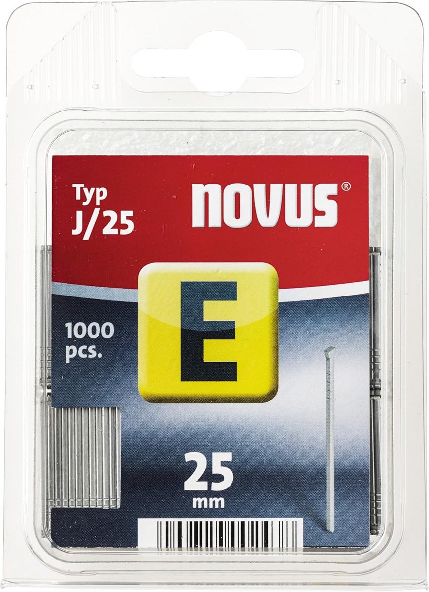 Type J Verzonken Spijkers voor Nietmachines - 1000 Stuks