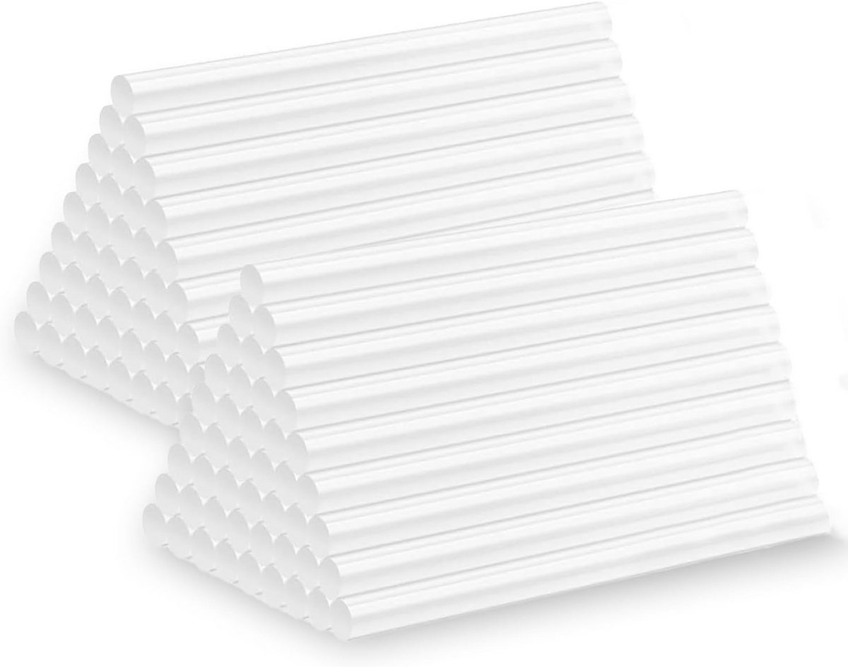 50x Lijmsticks Ø 7 x 100 mm Universeel voor Lijmpistool