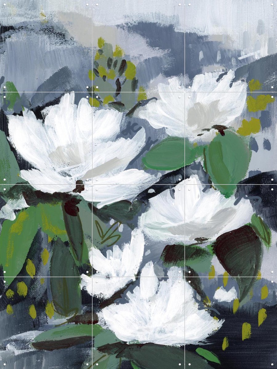 IXXI Cotswold Blossoms 2, Green Barn Studio - 60 x 80 cm - Gratis ophangtool - Grote wanddecoratie en posters - Kwaststreken, Impressionisme