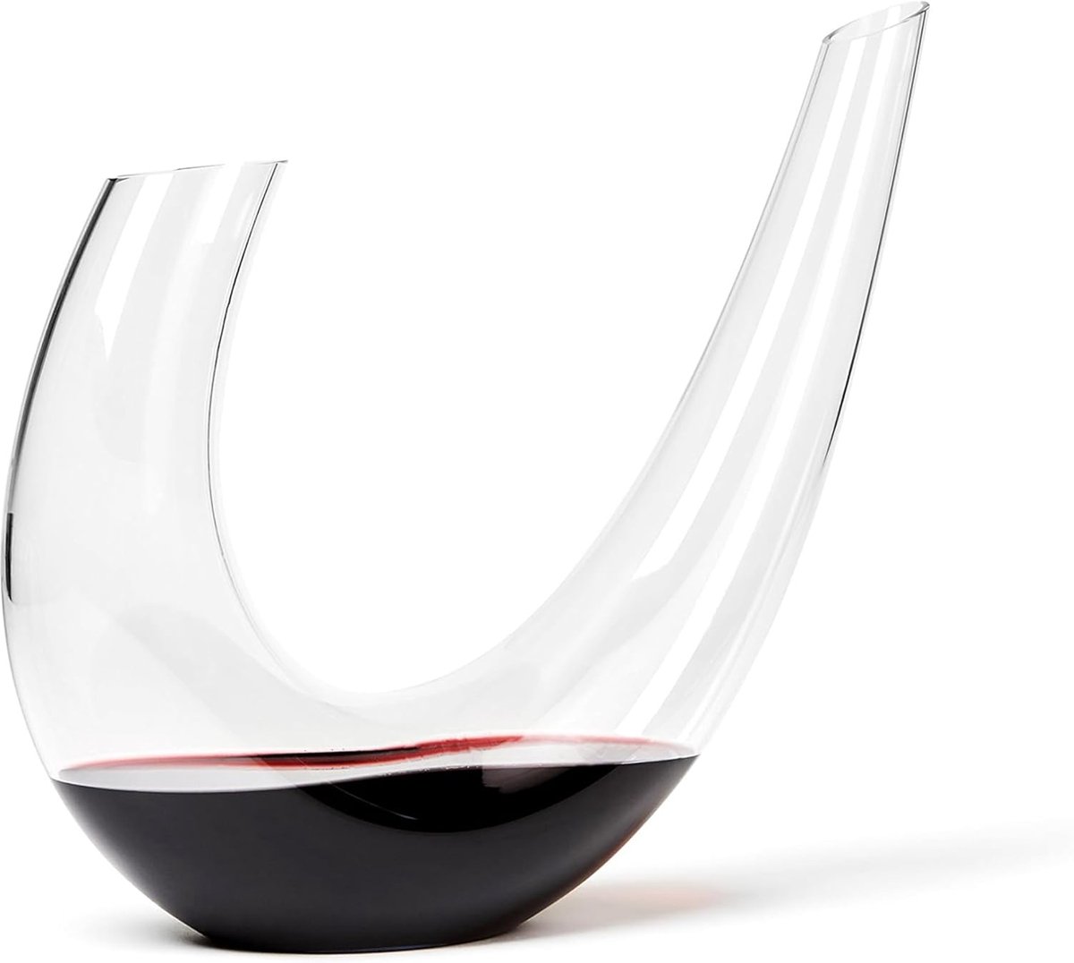 Wijnkaraf - Decanter Glas - Wijn Serveren - Dubbele Opening - 750 ml - Doorzichtig