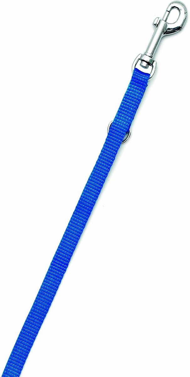 Hondenlijn - Geleiderlijn - Sportief Wandelen - Drievoudig Verstelbaar - 15mm x 200cm - Blauw