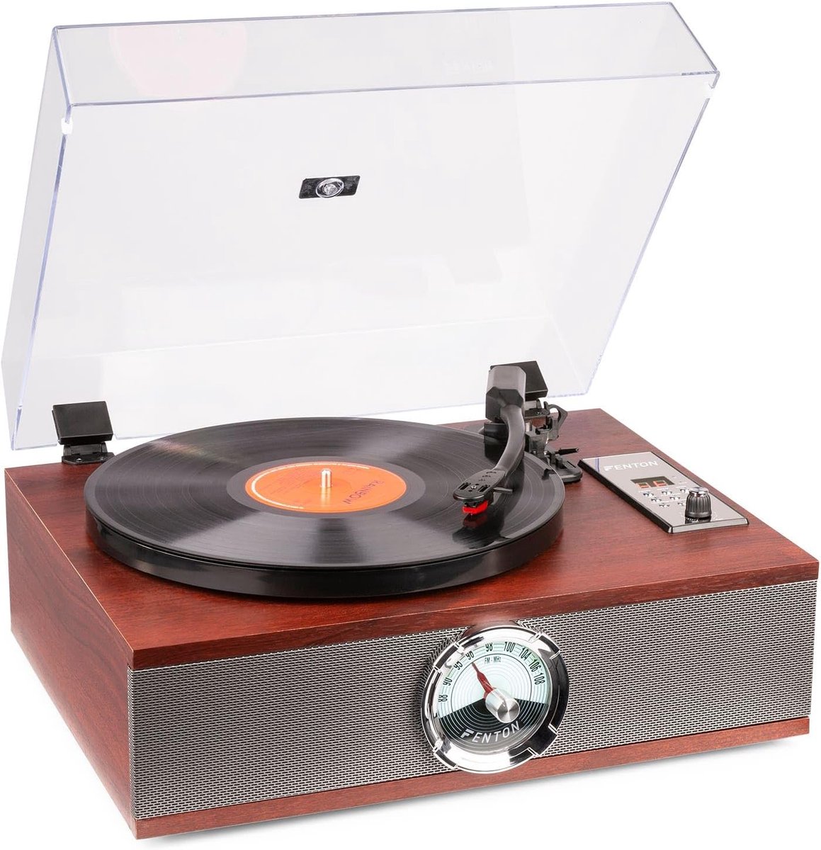 Retro Platenspeler Met Speakers – Ingebouwde Speakers – Platenspeler - geluidsinstallatie
