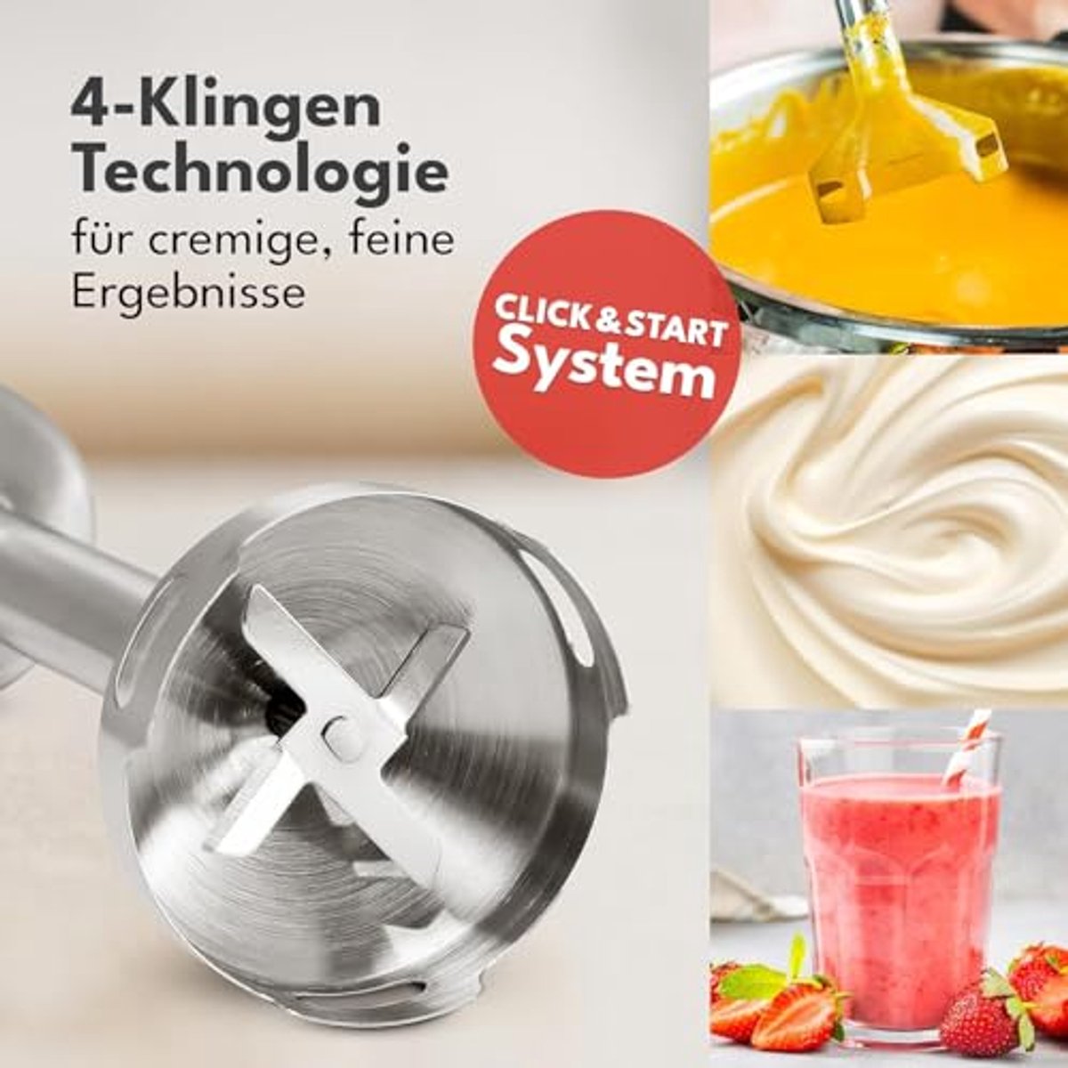 Staafmixer – Handblender – Hakmolen Mixer - keuken accessoire