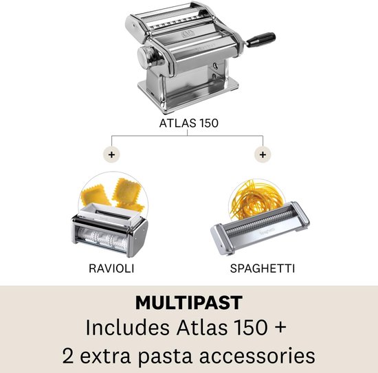 Pasta Machine - Pasta Maker - Pasta Tool - kookhulp accessoire van Merkloos — afbeelding 5